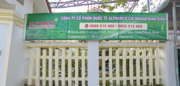 CÔNG TY CỔ PHẦN QUỐC TẾ ALPHARCO CHI NHÁNH NINH BÌNH